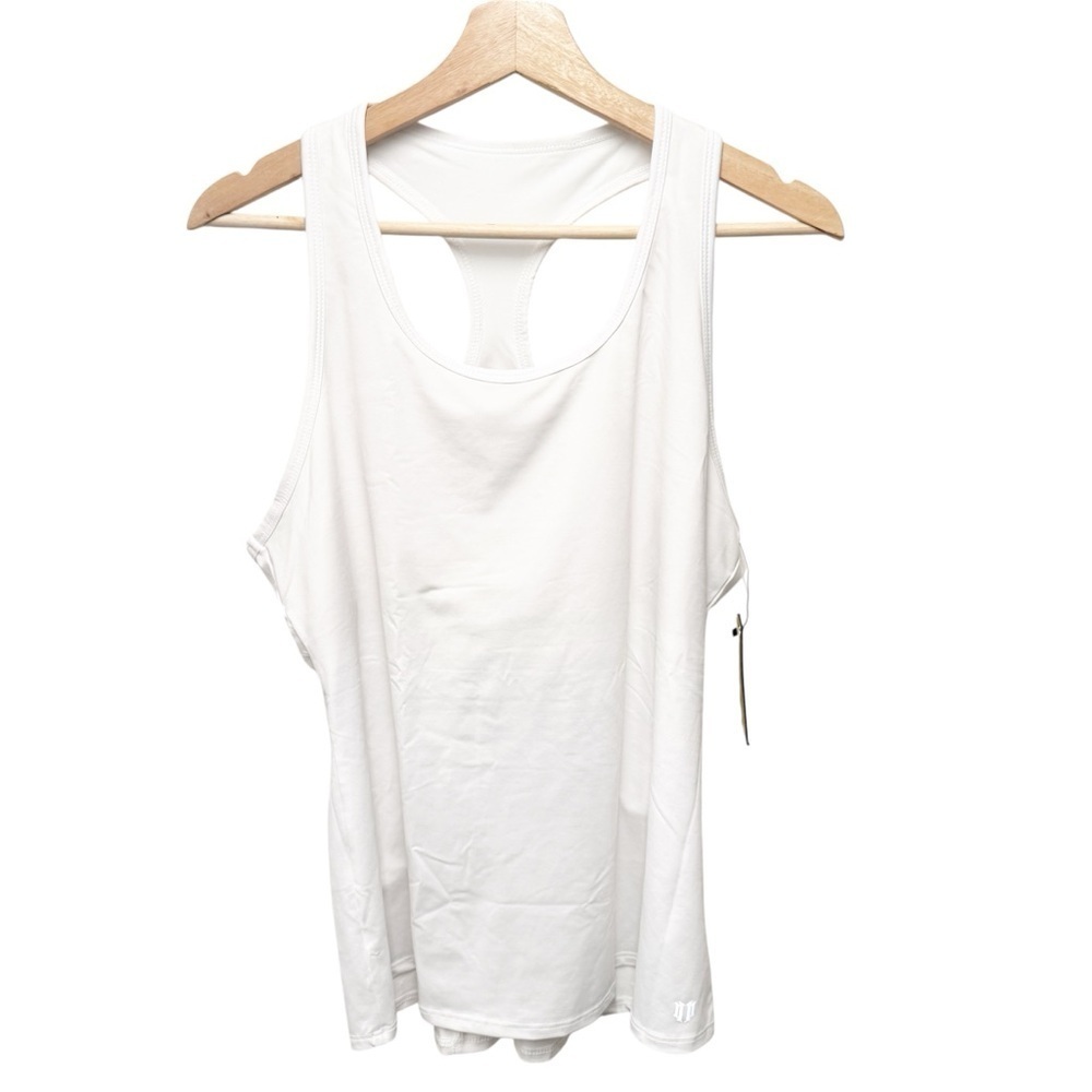 NWT Eleven by Venus Williams White Raceday‎ Tank, Size XXL - Picture 2 of 10